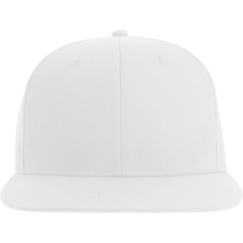 Image of Atlantis Atlantis Men James 6 Panel Polyester Snapback Cap in White White One Size Male 5063750269856