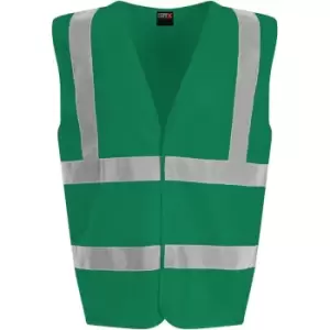 Image of PRO RTX High Visibility Unisex Waistcoat (M) (Paramedic Green) - Paramedic Green