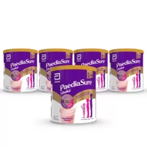 Image of PaediaSure Shake Powder Strawberry Flavour Multivitamin Drink for Kids Bundle