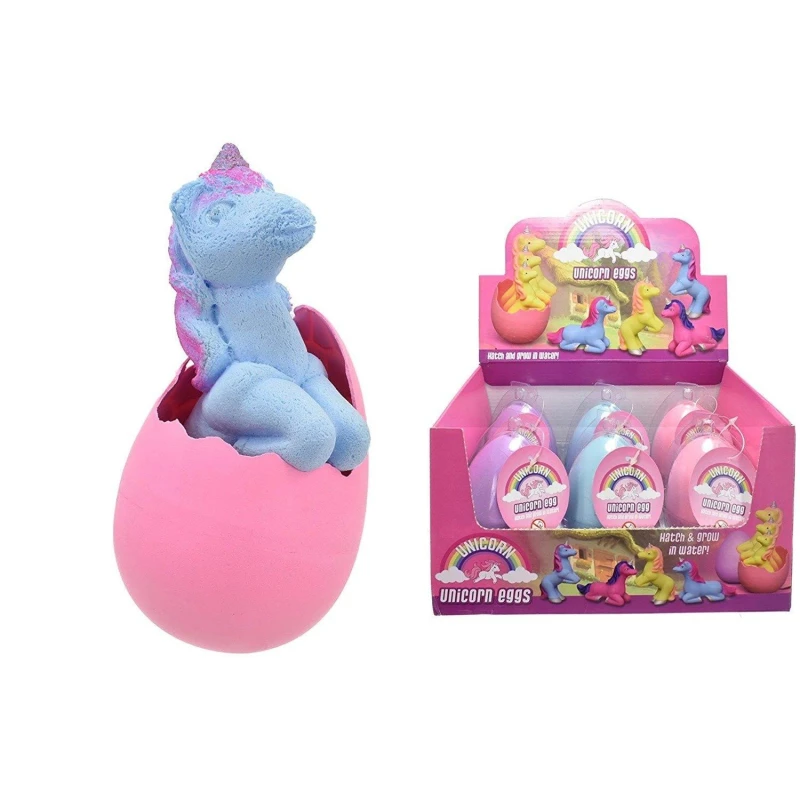 Image of Kandy Toys Toyland Hatch & Grow Unicorn Egg Grow Your Own Unicorn Multi unisex