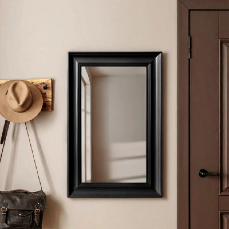 Image of Premier Housewares Urban Wall Mirror Black