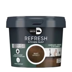 Image of Maison Deco Refresh Kitchen Cupboards, Worktops & Splashbacks Paint Rust Effect - 375ml