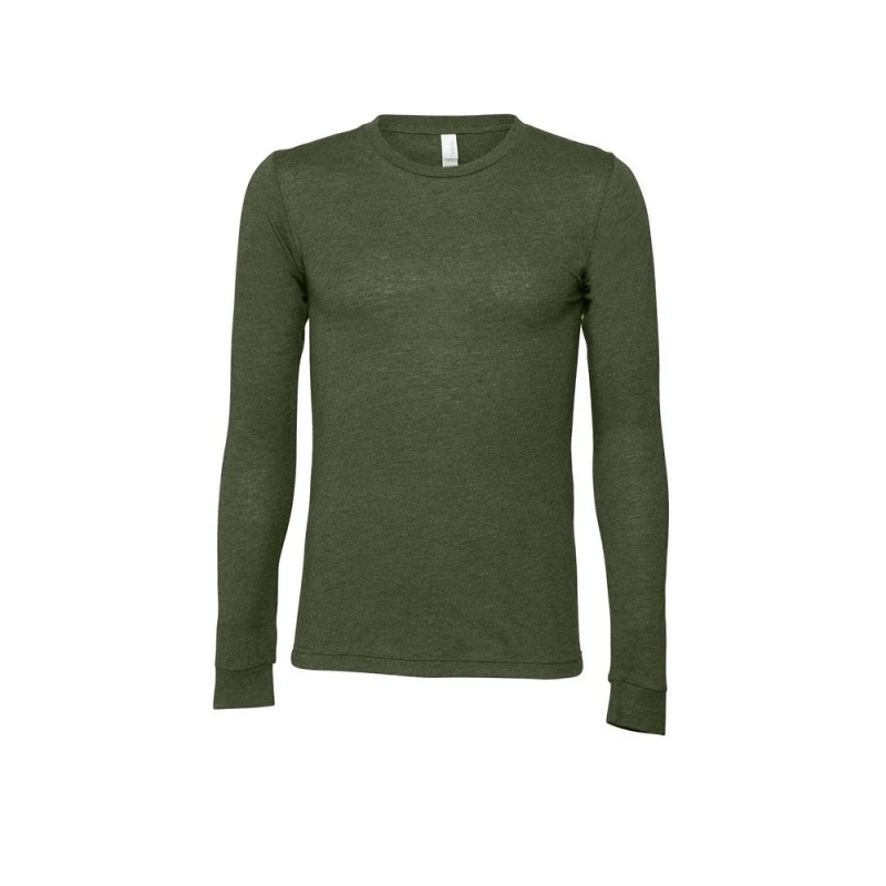 Image of Bella + Canvas Mens Jersey T-Shirt in Green Size: XS Green Male XS