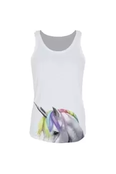 Image of Rainbow Unicorn Vest Top