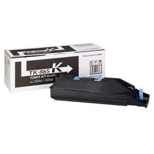 Image of Kyocera TK865K Black Laser Toner Ink Cartridge