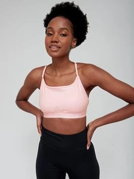 Image of adidas Training Badge Of Sport Bra (Light Support) - Light Pink Size M Women