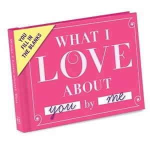 Image of Knock Knock Love Journal: Love About You Notebook / blank book 2013