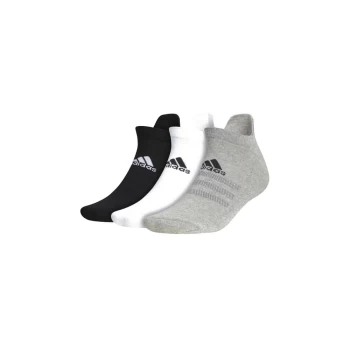 Image of adidas 3 PK ANKLE Socks - Grey3 - 8511