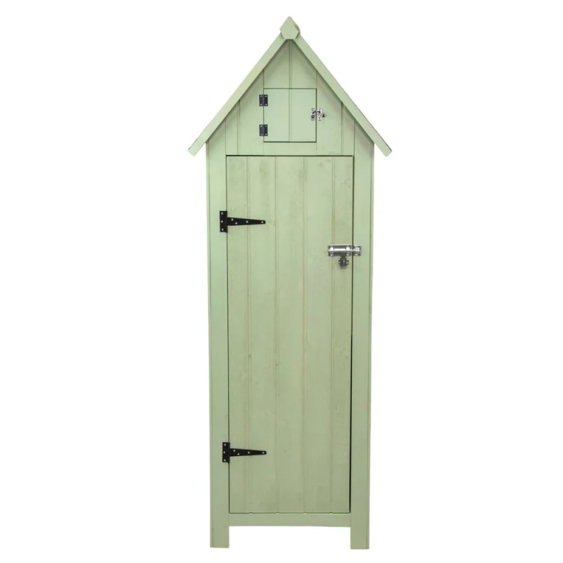 Image of Monster Shop Wooden Garden Shed - Green 213668