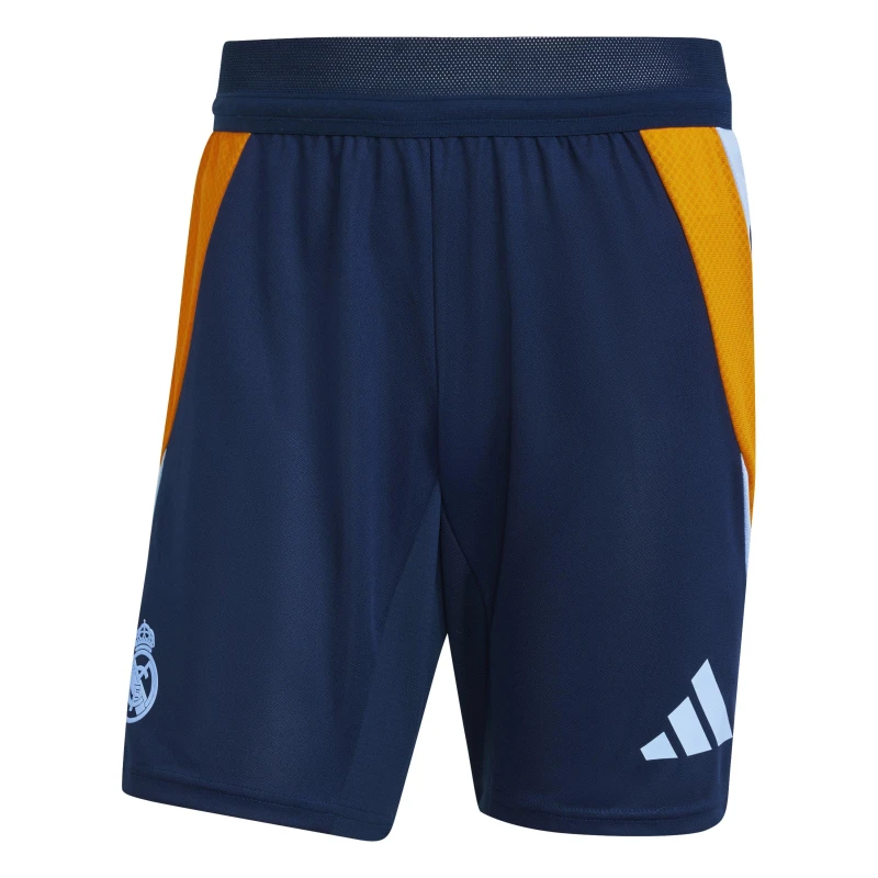 Image of adidas Mens adidas Real Madrid Training Shorts 24/25 Nvy/Orange/Blue male S