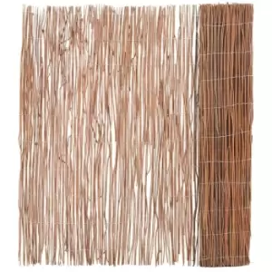 Image of Garden Fence Natural Fern 4x1.5 m Vidaxl Brown