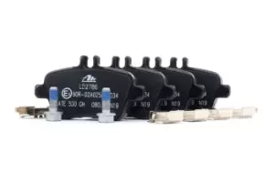 Image of ATE Brake pad set 13.0470-2786.2 Brake pads,Brake pad set, disc brake MERCEDES-BENZ,B-Klasse (W245),A-Klasse (W176),B-Klasse (W246, W242)