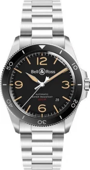 Image of Bell & Ross Watch BR V2-92 Steel Heritage Bracelet