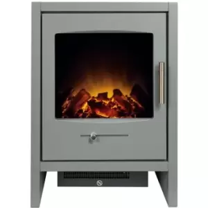 Image of Bergen Electric Stove in Grey - Adam