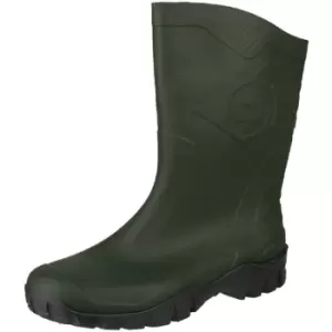 Image of Dunlop Unisex Adult Dee Garden Wellies (12 UK) (Green/Black) - Green/Black