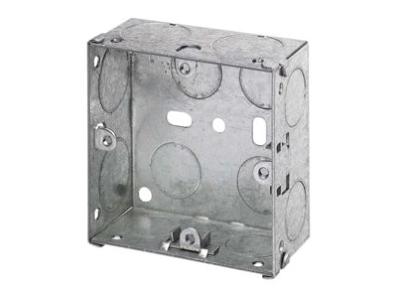 Image of Dencon 8847Nb Metal Back Box 1-Gang 25mm Dcn8847Nb