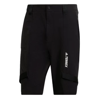 Image of adidas Terrex Zupahike Hiking Shorts Mens - Black