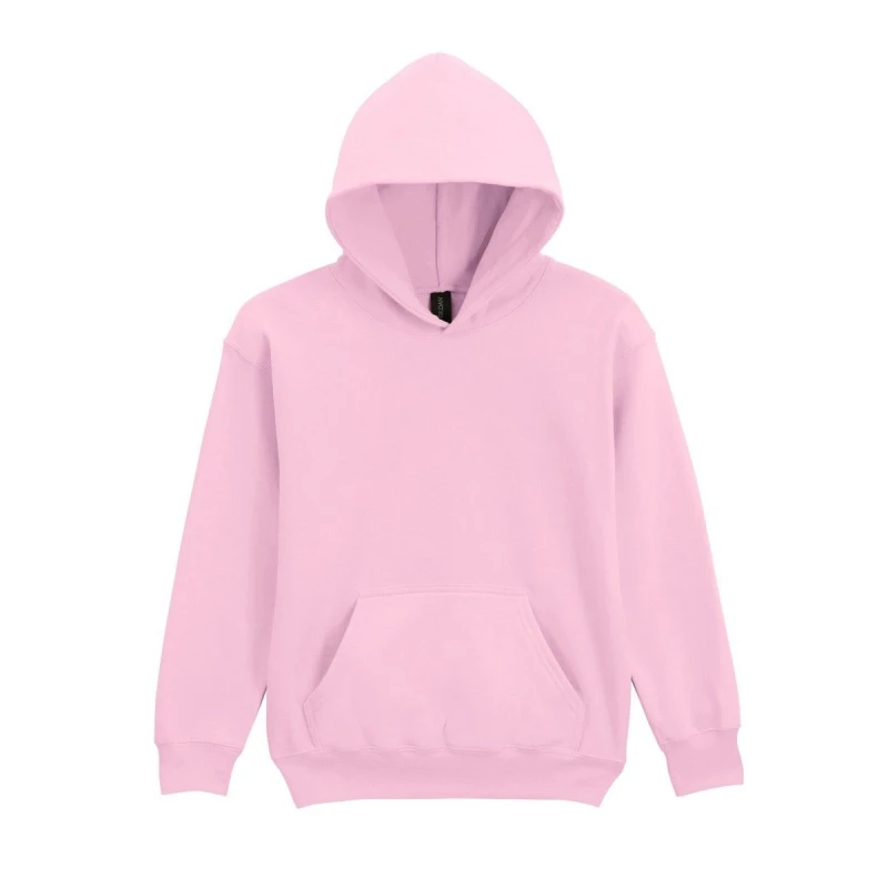 Image of Gildan Soft Touch Midweight Hoodie in Light Pink Size: XS Light Pink Unisex XS