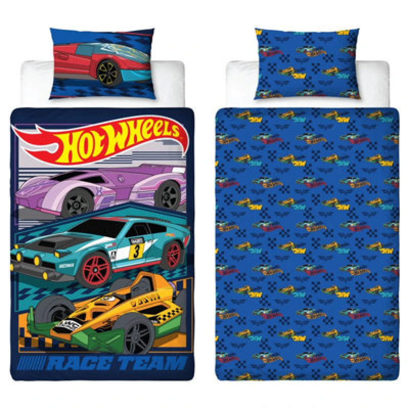 Image of Hot Wheels Motorway Single Duvet Cover Set