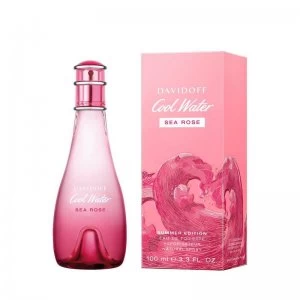 Image of Davidoff Cool Water Sea Rose Summer Edition Eau de Toilette For Her 100ml