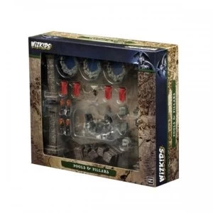 Image of WizKids Miniatures: Fantasy Terrain Painted Pools & Pillars (Set 1)
