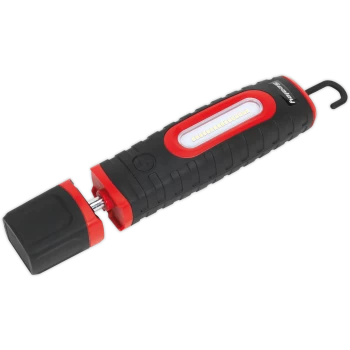 Image of Sealey Rechargeable 360° Inspection Lamp 16 Smd LED + 3W LED Li-ion Black