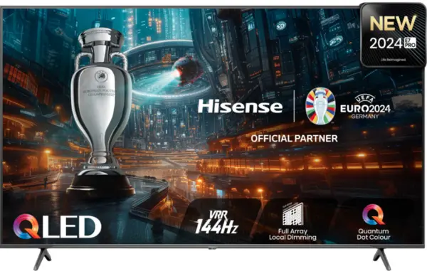 Image of Hisense 75" 75E77NQTUK-PRO Smart 4K Ultra HD QLED TV