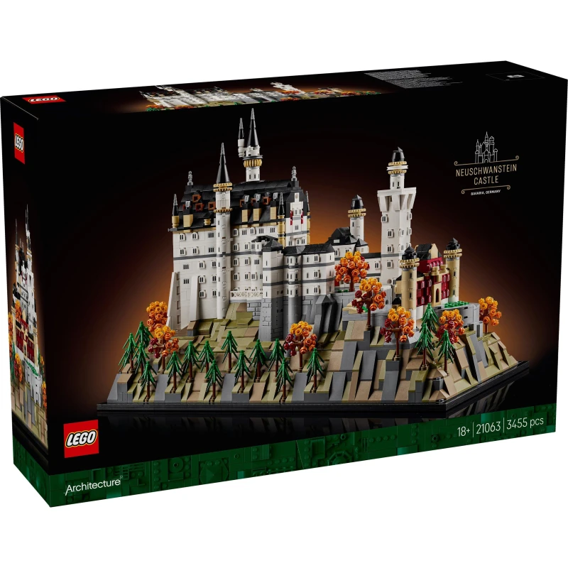 Image of LEGO Architecture LEGO Architecture Neuschwanstein Castle - LEGO Architecture Male TC73601