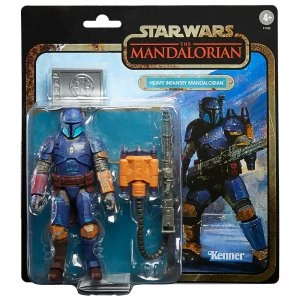 Image of Hasbro Star Wars The Black Series The Mandalorian Heavy Infantry Mandalorian Action Figure