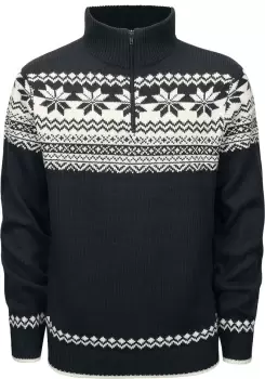 Image of Brandit Norwegian-Style Sweater Knit jumper black