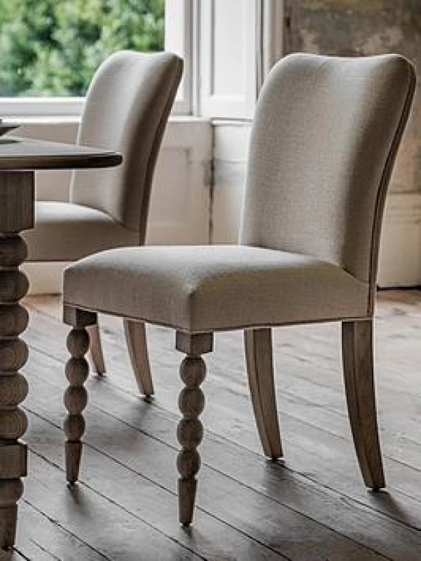 Image of Gallery Interiors Abingdon Set of 2 Dining Chairs