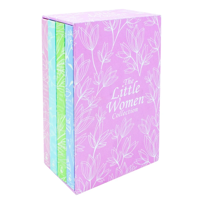 Image of The Little Women 4 Hardback Book Collection(Little Women, Jo's Boys, Little Men, Good Wives) Louisa May Alcott Books