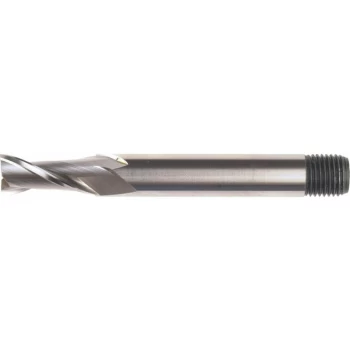 Image of 8.00MM HSS-Co 5% 2 Flute Threaded Shank Long Series Slot Drills - Sherwood