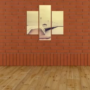 Image of 3MDF-092 Multicolor Decorative MDF Painting (3 Pieces)