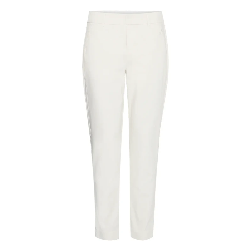 Image of fransa Womens Trousers fransa Vita 1Ank Blanc Female 38