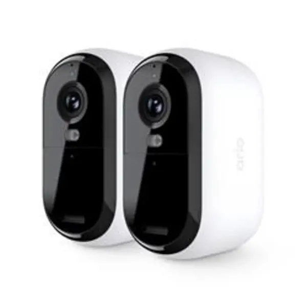 Image of Arlo Essential2 2k Outdoor Camera 2-Pack Smart Home Security Camera in White