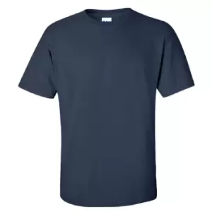 Image of Gildan Mens Ultra Cotton Short Sleeve T-Shirt (2XL) (Navy)