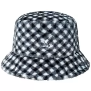 Image of Kangol Faux Fur Bckt 99 - Black