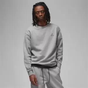 Image of Air Jordan Essentials Mens Fleece Crew - Grey