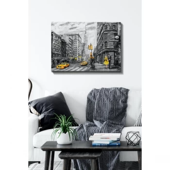 Image of Kanvas Tablo (50 x 70) - 226 Multicolor Decorative Canvas Painting