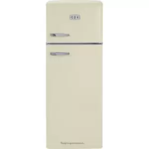 Image of CDA Betty Barley 1194118 206L Retro Top Mount Freestanding Fridge Freezer