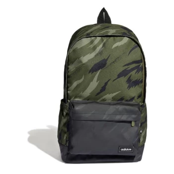 Image of adidas Clsc Camo Bpack 22 - Olive/Black