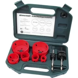 Image of Brueder Mannesmann M44100 Hole saw set 8 Piece