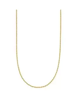 Image of Chlobo Gold Dainty Rope Chain 925 Sterling Silver Necklace