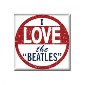 Image of The Beatles - I Love Fridge Magnet