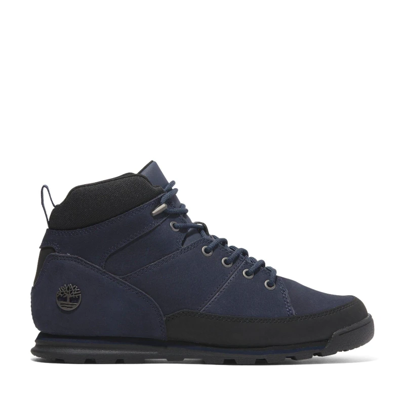 Image of Timberland Euro Rock Mid-Lace Up Boot Navy male UK 7