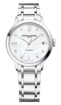 Image of Baume & Mercier M0A10496 Classima Diamond Set Automatic Watch