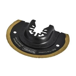 Image of Faithfull Multi-Functional Tool Bi-Metal Radial Saw TiN Coated Blade 87mm