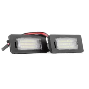 Image of NTY Number Plate Light VW,AUDI,SKODA ELP-AU-001 8T0943021,7PP943021 Licence Plate Light