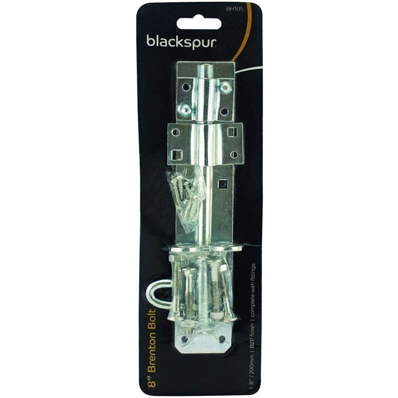 Image of Blackspur 8" Brenton Bolt - Galvanised